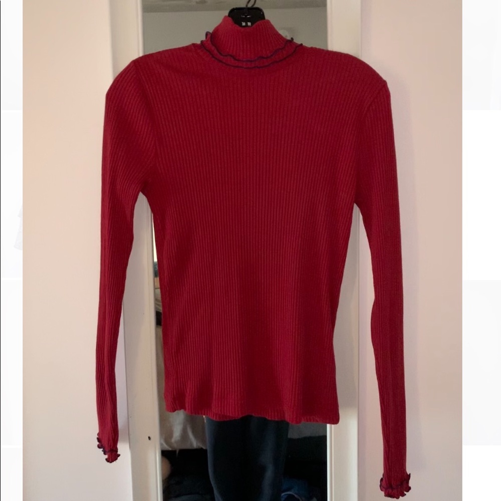 Red Turtle Neck - image 1